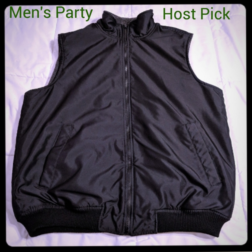 Chaps fleece lined vest